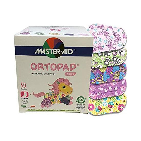 Ortopad Girls Eye Patches - Junior Size 50ct