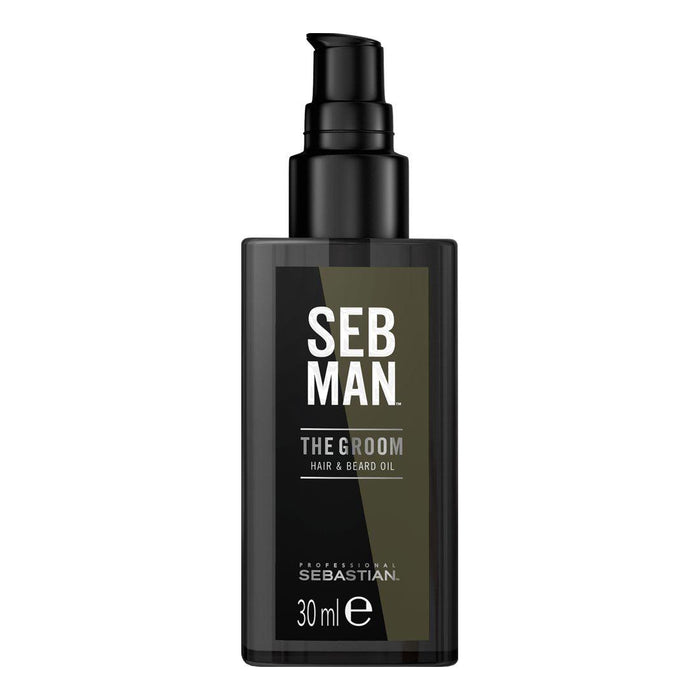 Sebastian Seb Man The Groom Hair & Beard Oil 1.01 Oz