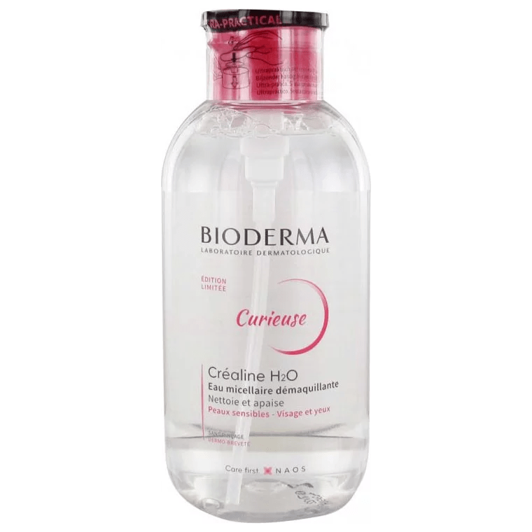 Bioderma Bioderma Crealine H2O Micelle Solution 500 ml Skin Care Solution Light Gray