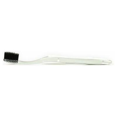 Linhart Nano-Silver Toothbrush White With Black Bristles