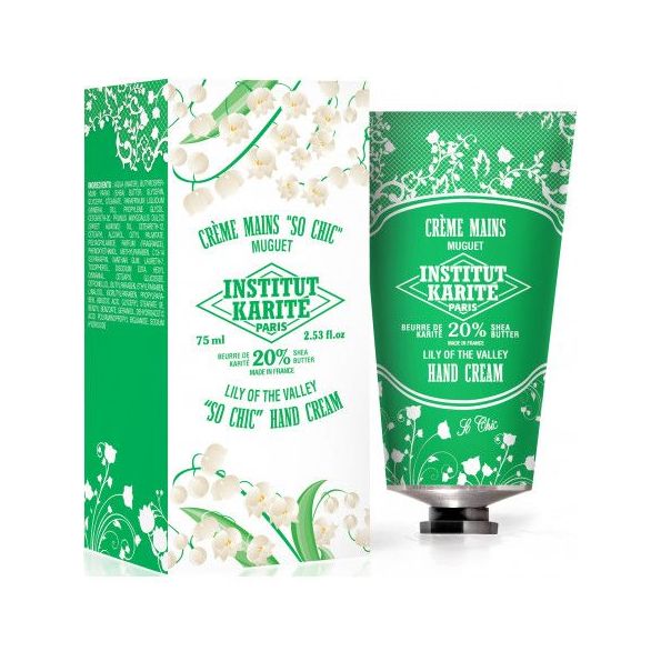 Institut Karite Paris Shea Hand Cream So Chic Lily Of The Valley 75Ml