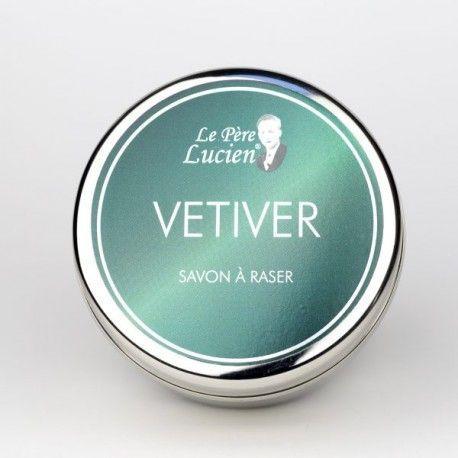 Le Pere Lucien Vetiver Shaving Soap Steel Box 150G