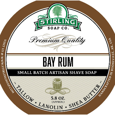 Stirling Soap Co. Bay Rum Beard Balm 3 Oz