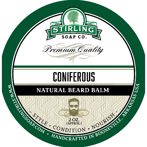 Stirling Soap Co. Coniferous Beard Balm 3 Oz