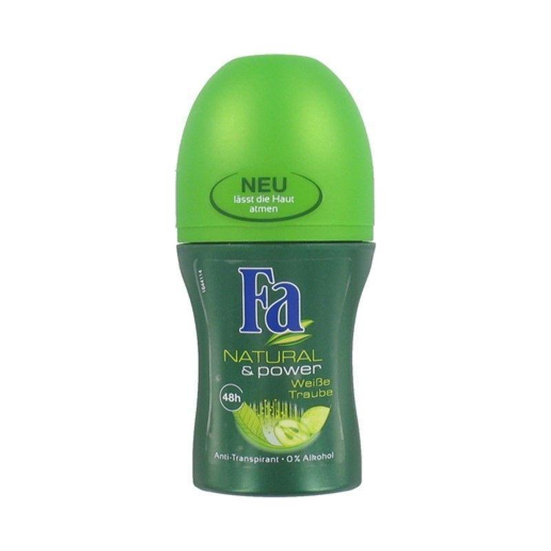 Fa Fa Natural & Power White Grape 48h Roll-On Deodorant 50ml Personal Care