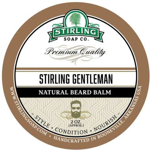 Stirling Soap Co. Stirling Gentleman Beard Balm 3 Oz
