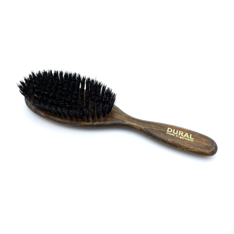 Dural Dural Hair Brush 10 Rows Beech Wood Wildboar Bristler Hair Brush