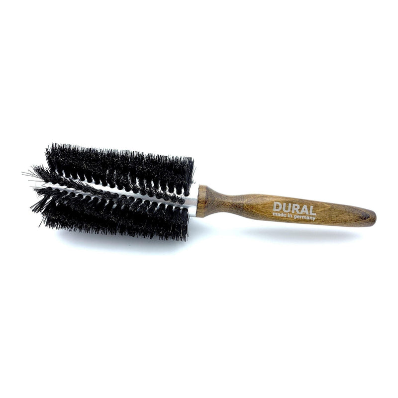 Dural Dural Quick-Styler Hair Brush For Styling & Care Boar Bristles Beech Wood Hair Brush