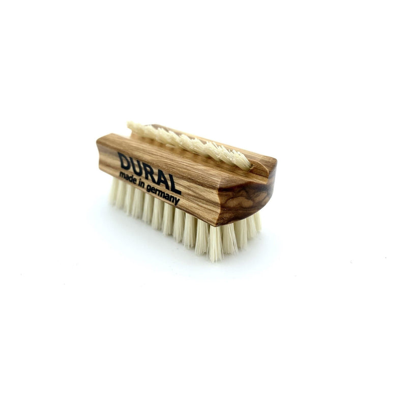 Dural Dural Travel Size Nail Brush Olive Wood Nail Brush Light Gray