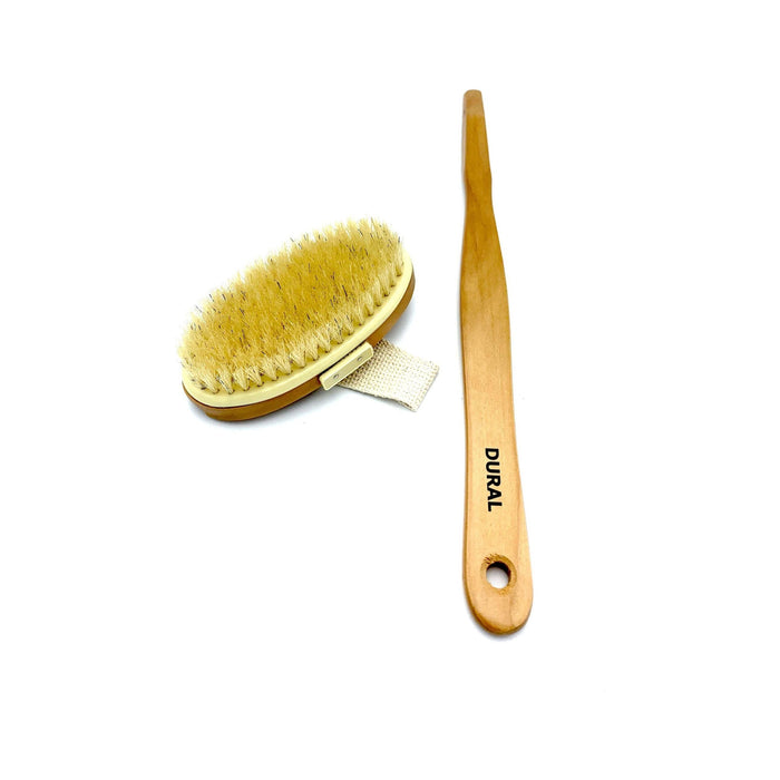 Dural Bath Brush With Handle. Maple Wood