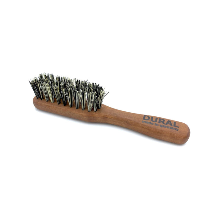 Dural Beard Brushes Grey Tampico Fibre Pear Wood