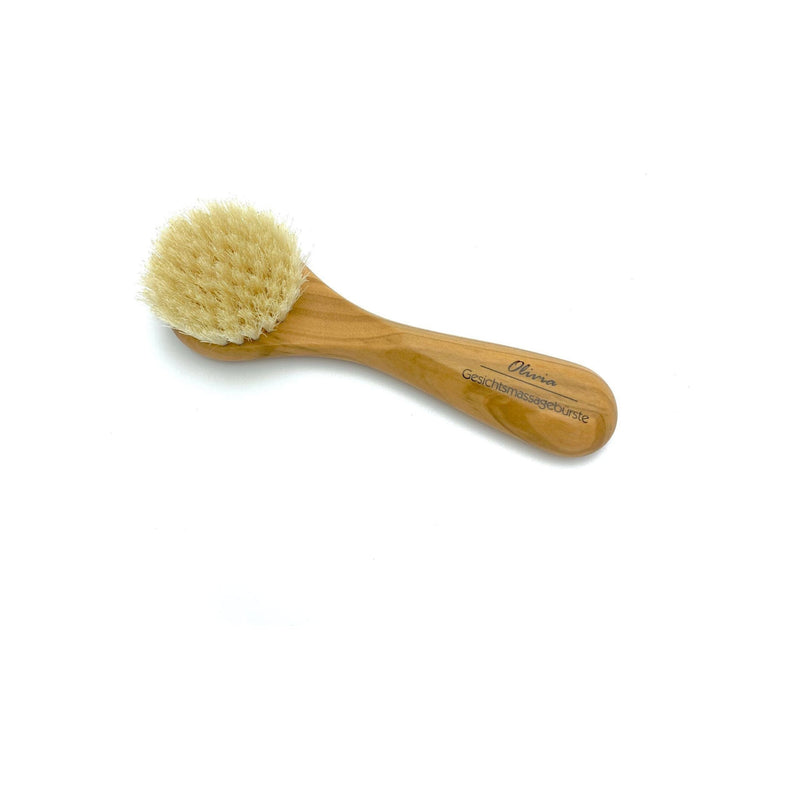 Dural Dural Face & Skin Brush Natural Bristles Olive Wood Skin Brush
