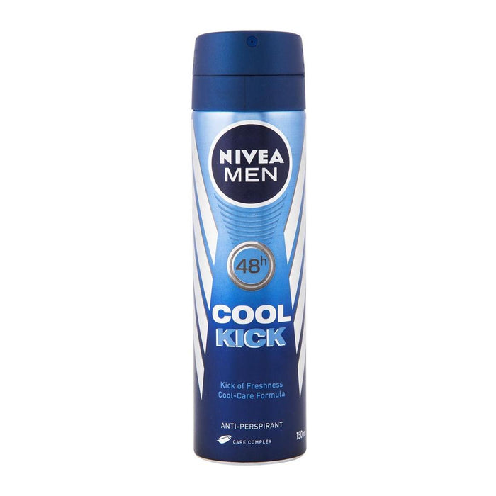 Nivea Cool Kick Deo for Men Spray 48 Hr Antiperspirant 150ml