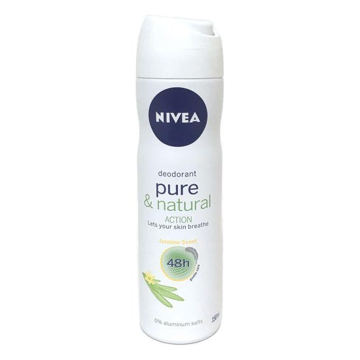Nivea Deodorant Women Pure & Natural Action Jasmine Spray 150ml