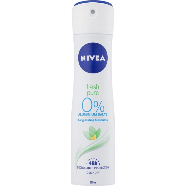 Nivea Nivea Fresh and Pure Womens Deodorant Spray 150ml Deodorant Spray