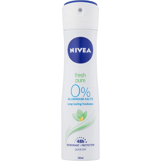 Nivea Fresh and Pure Womens Deodorant Spray 150ml