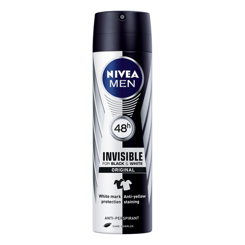Nivea Nivea Men Black & White Invisible Original 150ml Deodorant & Anti-Perspirant