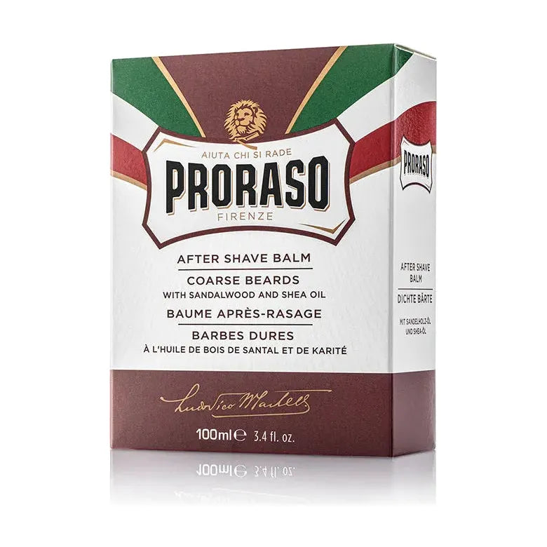 Proraso Proraso After Shave Balm Sandalwood & Shea Oil 3.4 Oz After Shave Balm