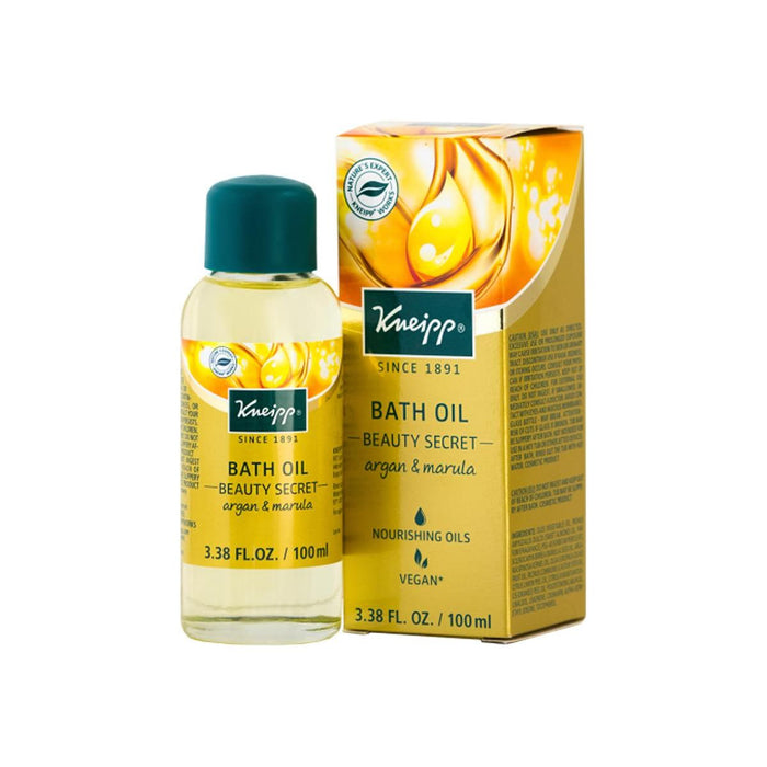 Kneipp Herbal Bath Oil Argan and Marula Beauty Secret, 3.38 Fl