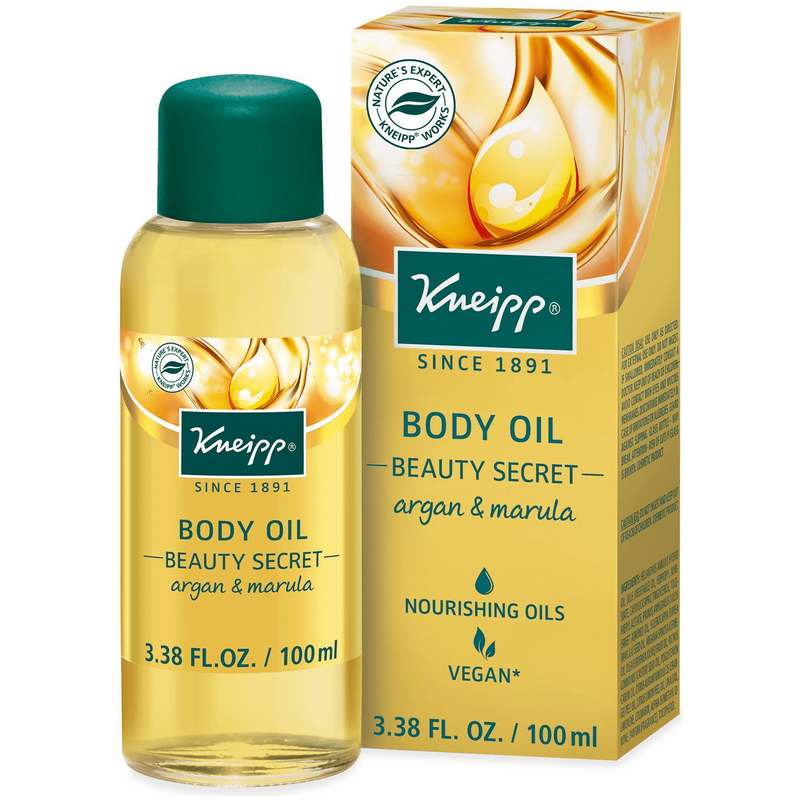 Kneipp Kneipp Argan Oil & Marula Body Oil, 3.38 Fl. Oz Body Oil Dark Khaki