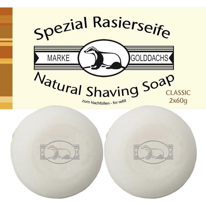 Gold-dachs Special Classic Shaving Soap Refill 2 x 60g
