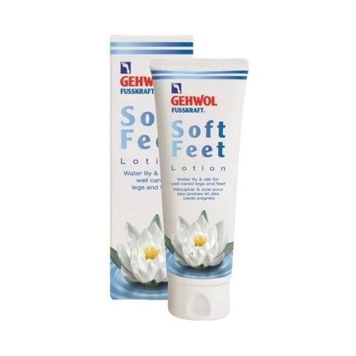 Gehwol Fusskraft Soft Feet Lotion Water lily & Silk for legs & Feet 4.4 oz
