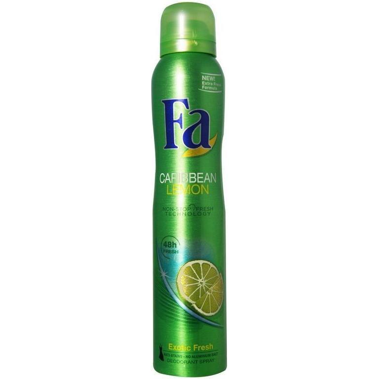 Fa Fa Deodorant Spray Caribbean Lemon 6.75 Oz Personal Care