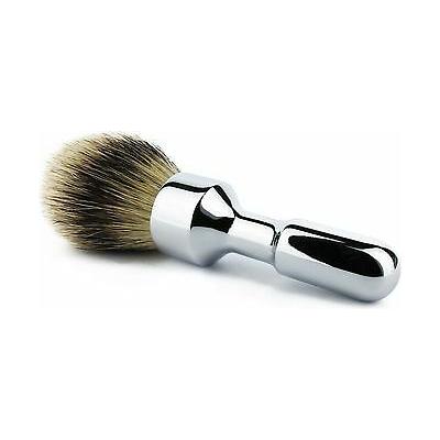 Merkur Futur Chrome Silvertip Badger Shaving Brush (90 1700 001)