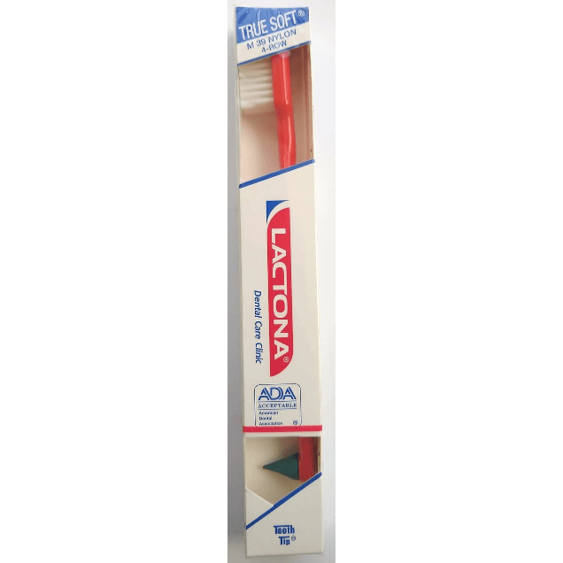 Lactona True Soft Nylon M39 4-Row Toothbrush — Pasteur Pharmacy