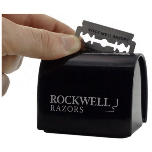 Rockwell Razors Used Blade Disposal Black