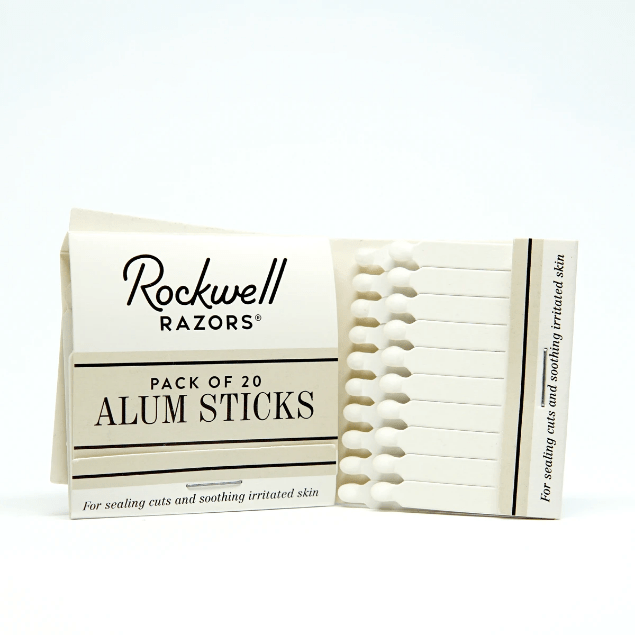 Rockwell Razors Alum Matchsticks Men's Shave Gear 20 Sticks