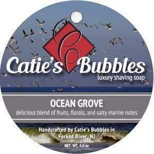 Catie's Bubbles Ocean Grove Shaving Soap 4 Oz