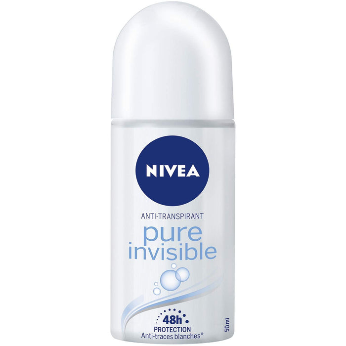 Nivea Antiperspirant Pure Invisible 48-hour Protection 50 Ml