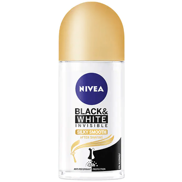 Nivea Nivea Invisible Silky Smooth Roll On Deodorant 50ml Roll On Deodorant