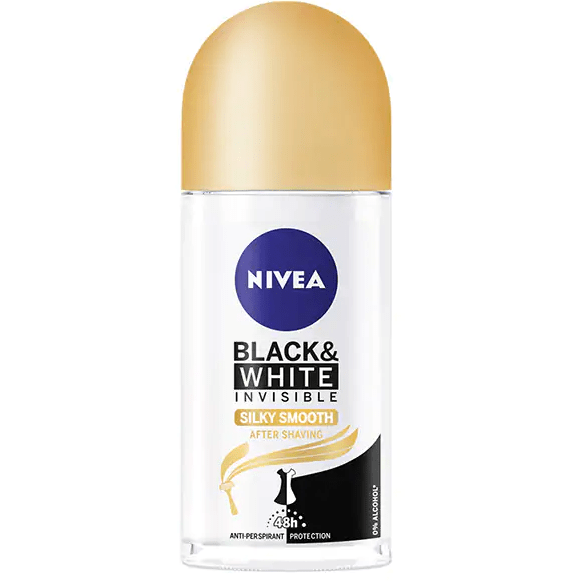 Nivea Invisible Silky Smooth Roll On Deodorant 50ml