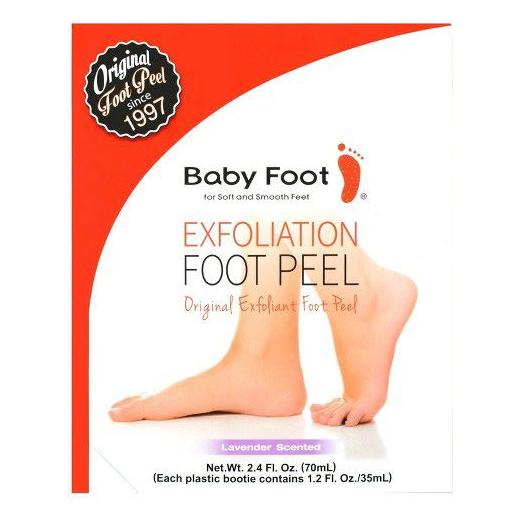 Baby Foot Exfoliation Foot Peel Lavender Scent 2.4 fl oz
