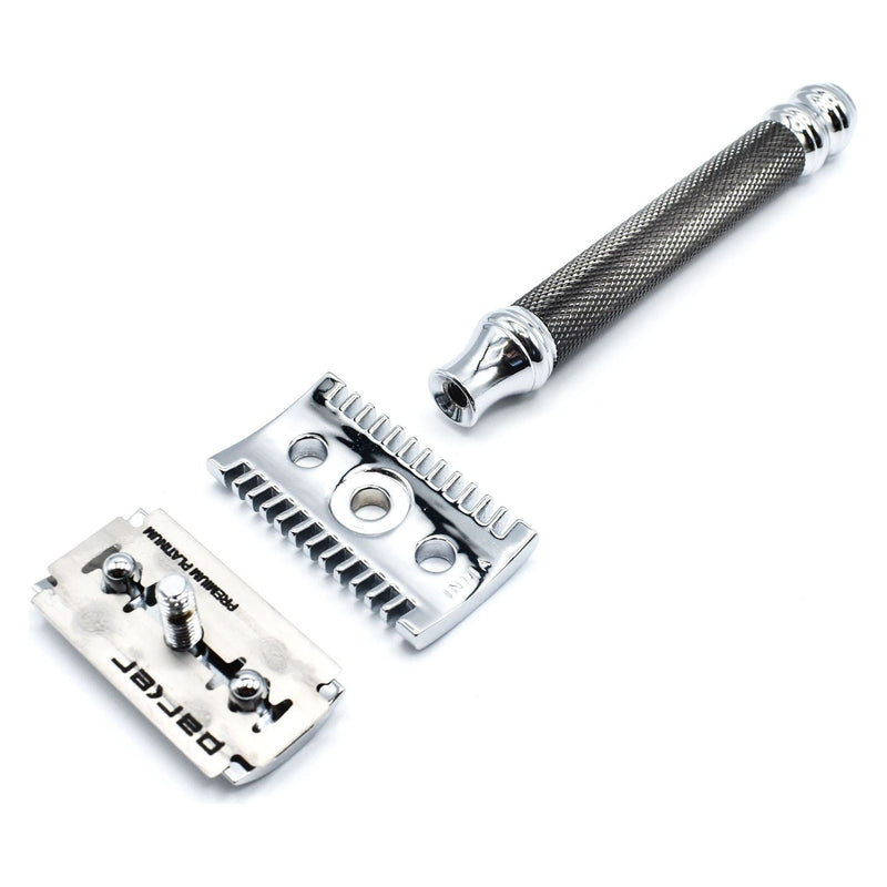 Parker Parker 26C Open Comb Graphite Handle Safety Razor Safety Razor