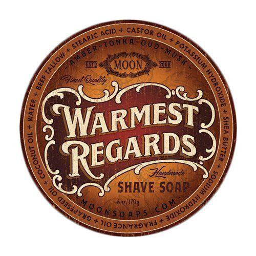 Moon Soaps Moon Soaps Warmest Regards Shave Cream 6 Oz Shave Cream