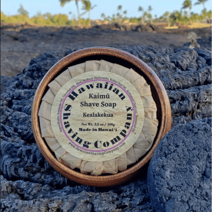 Hawaiian Shaving Co. Kealakekua Shaving Soap 3.5 Oz