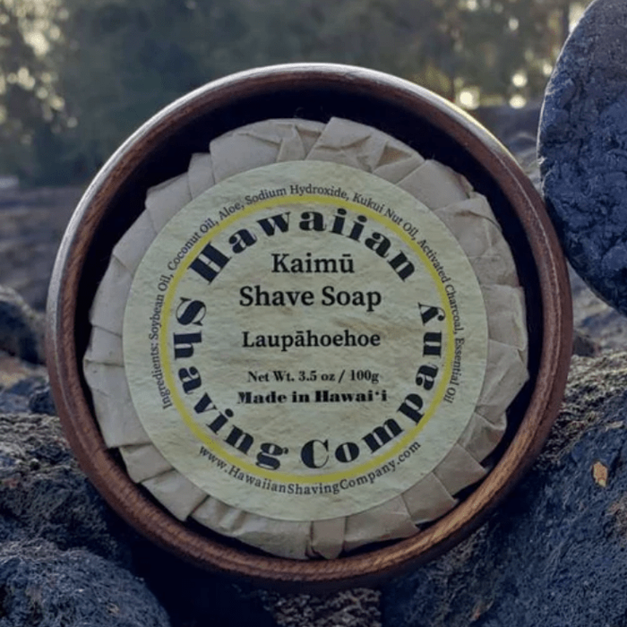 Hawaiian Shaving Co. Laupahoehoe Shaving Soap Refill 3.5 Oz