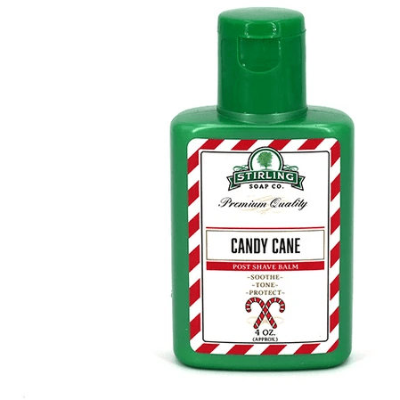Stirling Soap Co. Candy Cane Post Shave Balm 4 Oz