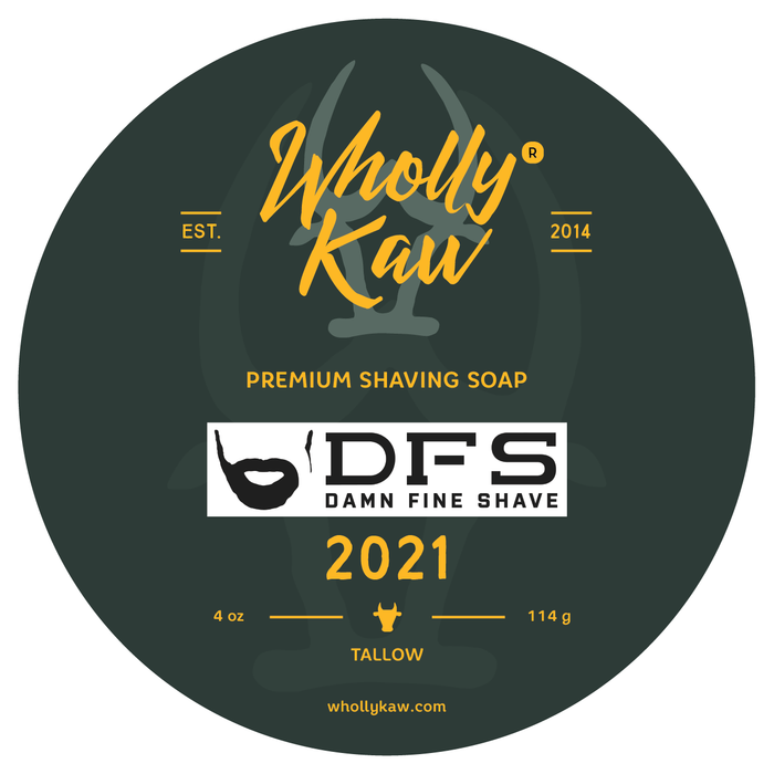 Wholly Kaw DFS Tallow Shaving Soap 4 Oz