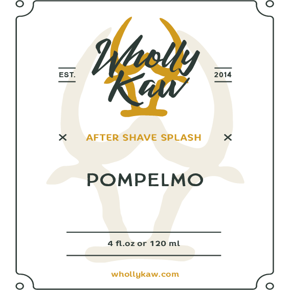 Wholly Kaw Pompelmo After Shave Splash 4 Oz