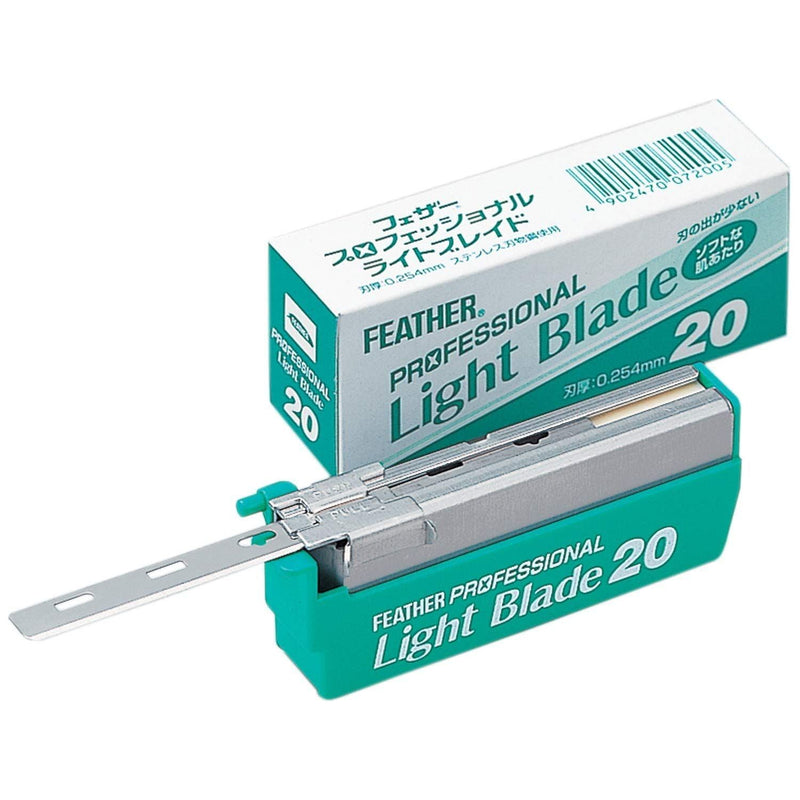 Feather Feather Artist Club Professional Light Blade 20 Blades Razor Blades