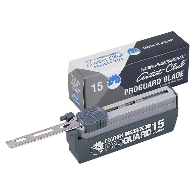 Feather Feather Artist Club Pro Guard Blades 15 Count Shaving & Grooming