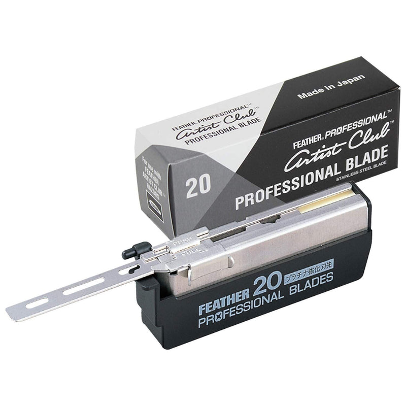 Feather Feather Artist Club Professional Super Blades 20 ct Razor Blades