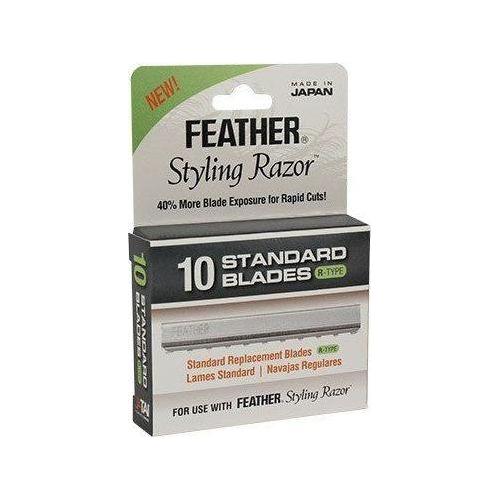 Feather Feather Standard R-type Replacement Blades, 10 Pack Shaving & Grooming