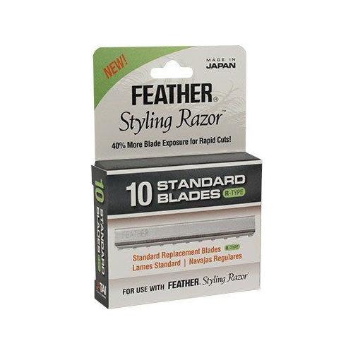 Feather Standard R-type Replacement Blades, 10 Pack