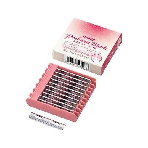 Feather Feather Preview Blade 10 X 5 Safety Razor Haircut Cape Semi-Circular Safety Razor Haircut Cape