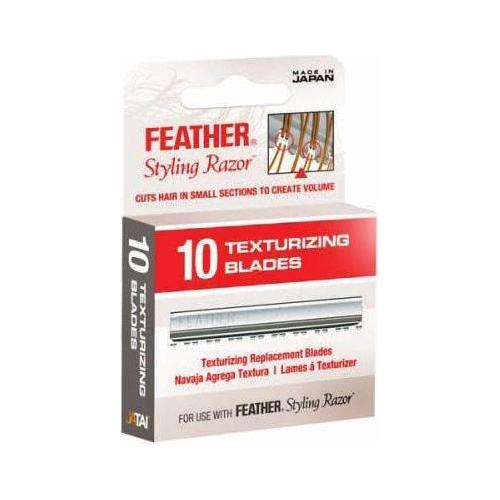 Feather Feather Texturizing Replacement Blades 10 Texturizing Blades Shaving & Grooming